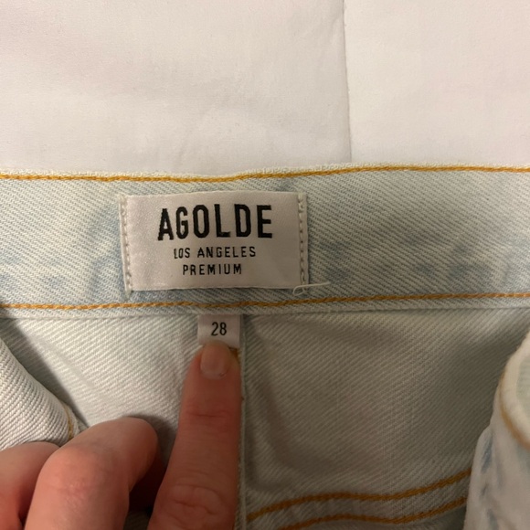 Agolde Parker Short - Picture 2 of 4